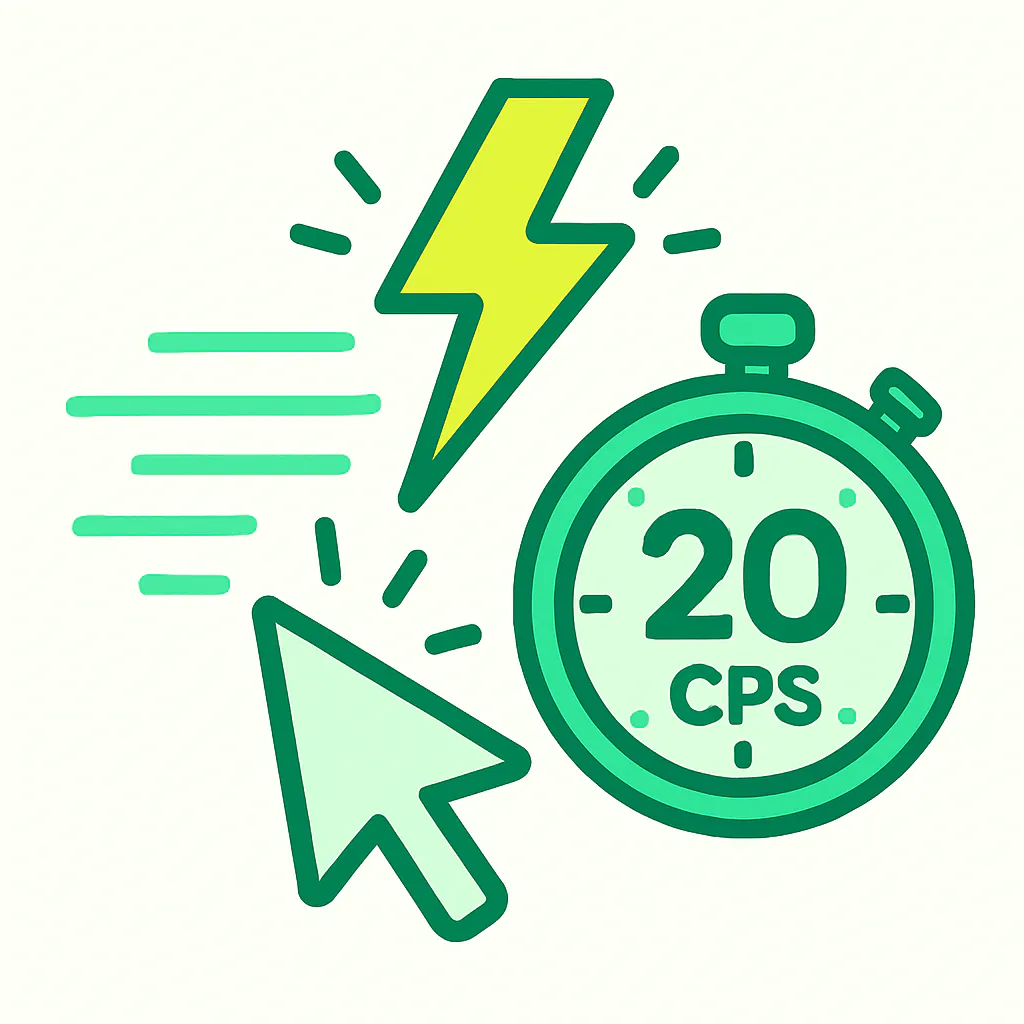 Lightning-Fast Clicking Speed